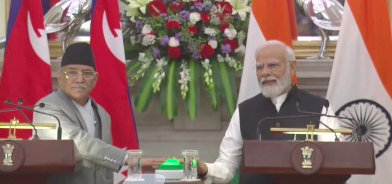 नेपाल र भारतबीच ७ बुँदे सहमतिमा हस्ताक्षर (भिडियो)